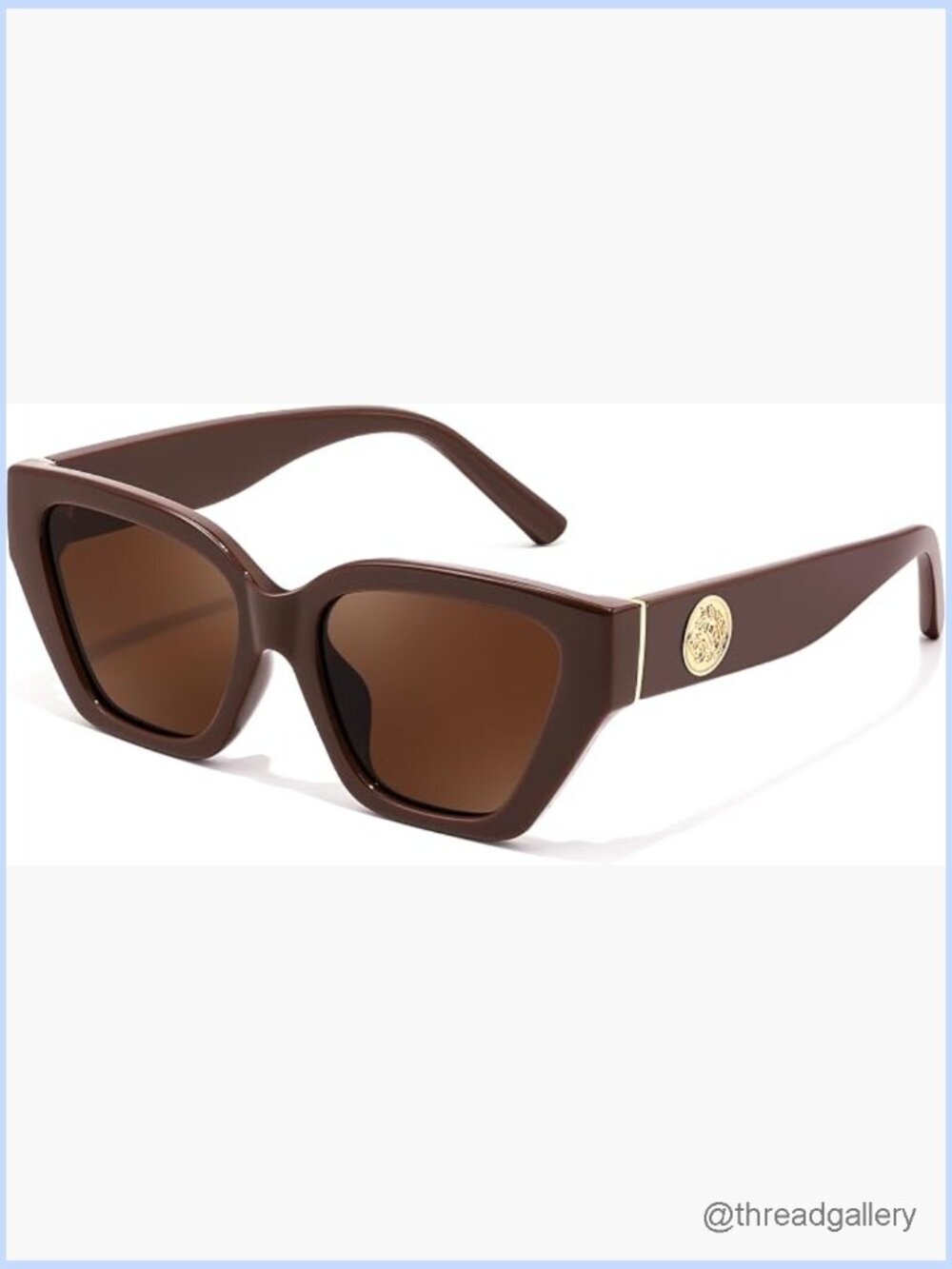 Cat Eye Polarized Sunglasses UV400 Protection Trendy Driving Daily Wear